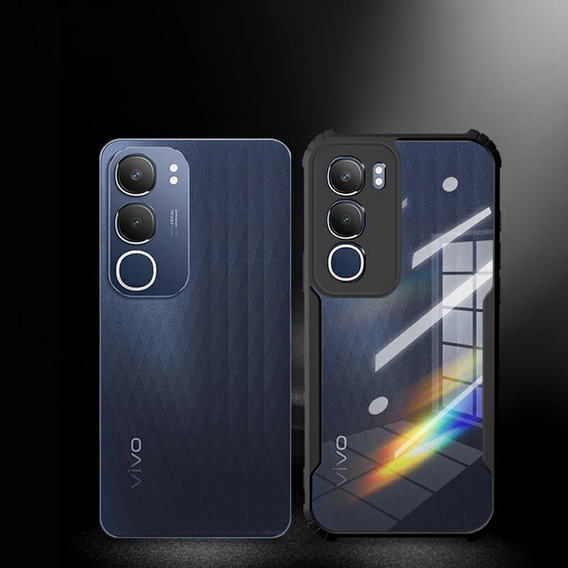 Case for Vivo Y19s, AntiDrop Hybrid, black