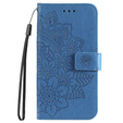 Flip case for Xiaomi Redmi 13C / Poco C65, Mandala Flower, blue