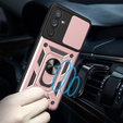 Case for Samsung Galaxy A34 5G, CamShield Slide, pink rose gold
