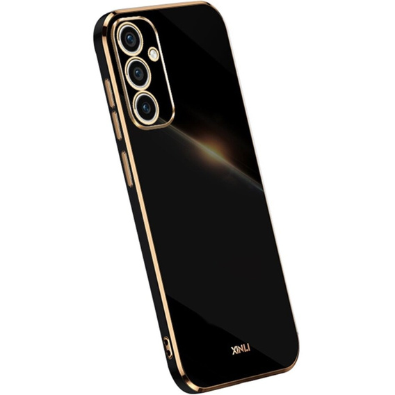Case for Samsung Galaxy A35 5G, Glamour CamShield, black