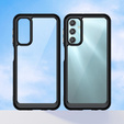 Case for Samsung Galaxy A25 5G, Fusion Hybrid, transparent / black + 9H glass