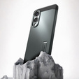 Spigen case for Samsung Galaxy A36 5G, Tough Armor Mag MagSafe, black + 9H Tempered Glass