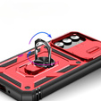 Case for Samsung Galaxy A54 5G, CamShield Slide, red / black