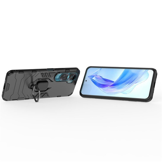 Case for Honor 90 Lite 5G / X50i 5G, Kickstand Ring, black