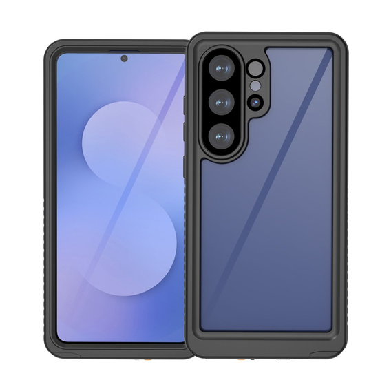 Samsung Galaxy S26 Ultra case, IP68 waterproof Redpepper, black