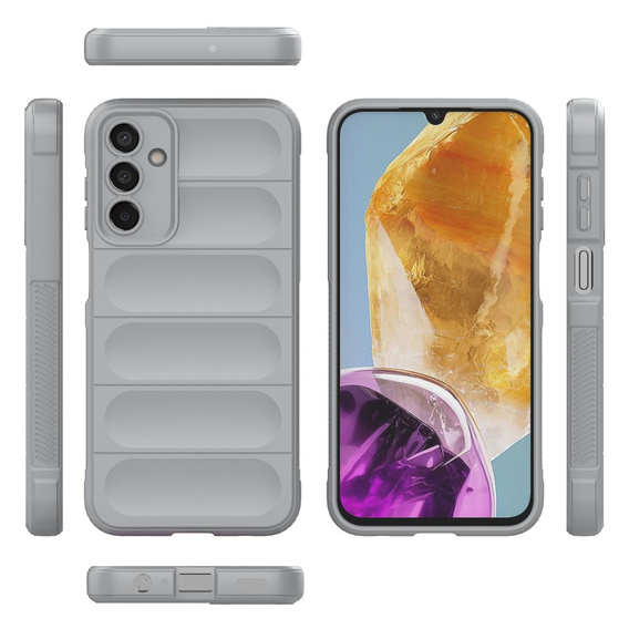 Case for Samsung Galaxy M15 5G, Gaming Shockproof, grey