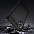 Case for Oppo A17, Carbon, black