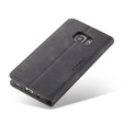 CASEME case for Samsung Galaxy S7, Leather Wallet Case, black