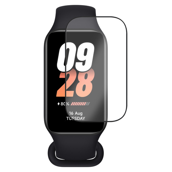 2x ERBORD Hybrid Glass for Xiaomi Smart Mi Band 8 Active