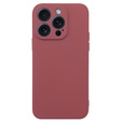 Case for iPhone 15 Pro Max, Silicone Lite, red