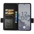 Flip case for Nokia X30 5G, Wallet Litchi Magnet Case, black