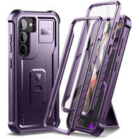 Armored case for Samsung Galaxy S23, Dexnor Full Body (Two Frames), purple