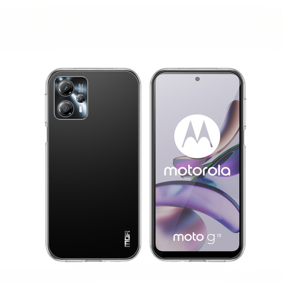 MOFI Case for Motorola Moto G13 / G23 4G, thin, transparent