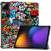 Case for Xiaomi Pad 7 / 7 Pro, Smartcase, graffiti