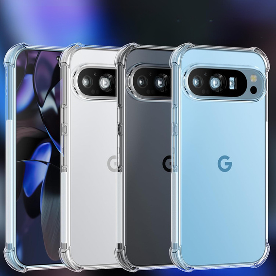 Case for Google Pixel 9 Pro, Dropproof, transparent