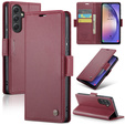 CASEME flip case for Samsung Galaxy A54 5G, Litchi Wallet, red