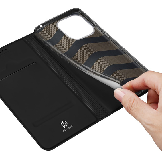 Dux Ducis Case for Xiaomi Redmi 12C, Skinpro, black