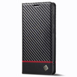 Flap case for Samsung Galaxy S24, Carbon LC.IMEEKE, black