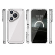 Case for Huawei Pura 70, Fusion Hybrid, transparent