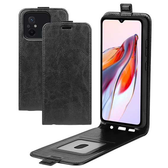 Flip case for Xiaomi Redmi 12C, Flip, black
