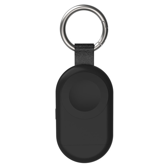 Inductive pendant charger for Apple Watch and AirPods Pro 2 headphones, black