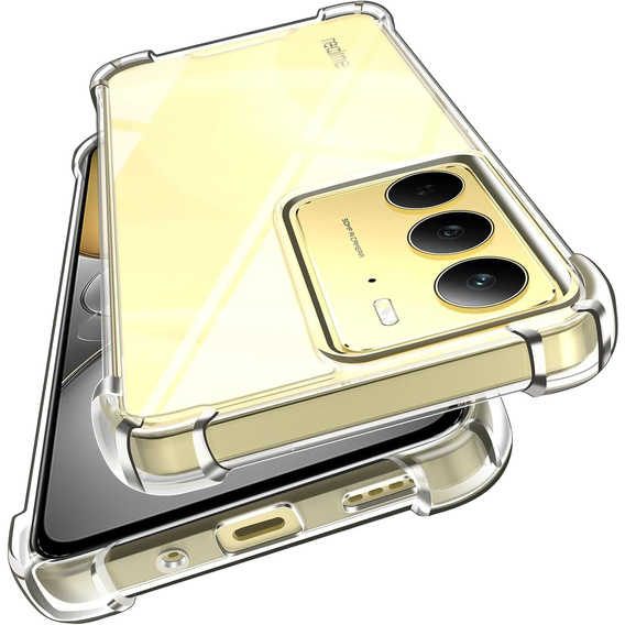 Case for Realme 14X / Realme C75, Dropproof, transparent