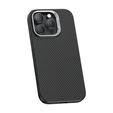 BENKS Kevlar Armor PRO Carbon Fiber 600D D065 case for MagSafe for iPhone 16 Pro