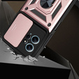 Case for Xiaomi Redmi Note 12 4G, CamShield Slide, pink rose gold