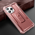 Armored case for iPhone 13 Pro Max, Dexnor Full Body, pink