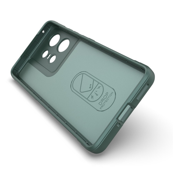 Case for Motorola Edge 50 Pro 5G, Gaming Shockproof, green