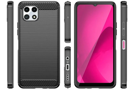 Case for T Phone 2 5G, Carbon, black