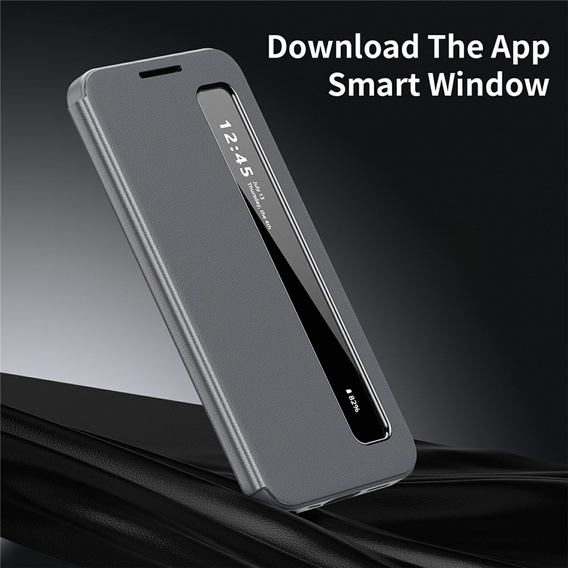 Smart View Window Leather Case for Samsung Galaxy S26 Ultra