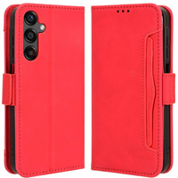 Flip case for Samsung Galaxy A25 5G, Card Slot, red