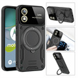Armored Case for Motorola Moto G24 / G24 Power / G04, Magnetic Ring, black