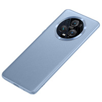 Leather case for Honor Magic 5 Pro, leather hybrid, blue