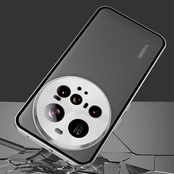 1 x Case for Xiaomi 15 Ultra, Frame Case, silver