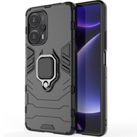 Case for Poco F5 5G, Kickstand Ring, black