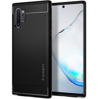 Spigen Case for Samsung Galaxy Note 10+ Plus, Rugged Armor, Black