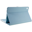Case + keyboard Lenovo Tab M10 Plus Gen 3 TB-125F TB-128F, blue