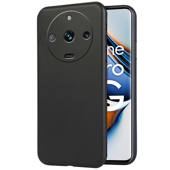 Thin Case for Realme 11 Pro / 11 Pro +, Slim, black