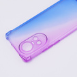 Case for Oppo Reno 10 / 10 Pro, Gradient Dropproof, Purple / blue