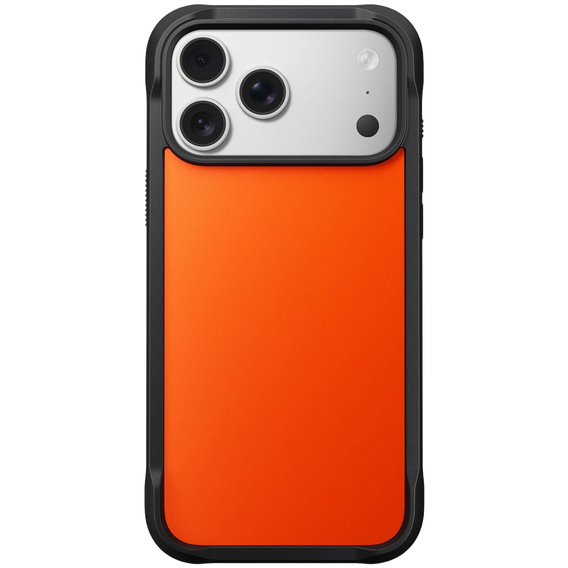 Nomad case for iPhone 17 Pro Max, Rugged Case MagSafe, orange