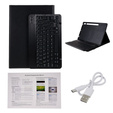 Case + keyboard Galaxy Tab S7+ Plus / S8+ Plus /S7 FE T730 T733, Pen Slot, black