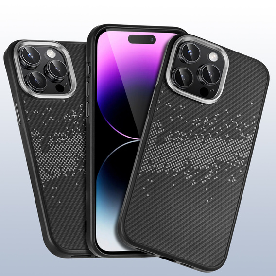 Case for iPhone 14 Pro Max, Milky Way, grey