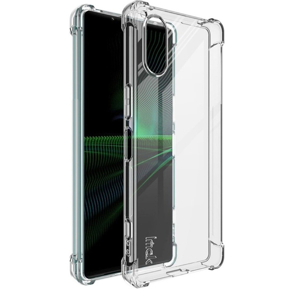 IMAK case for Sony Xperia 5 V, Dropproof, transparent