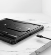 Armored case for Galaxy Tab S9 FE+ Plus, Dexnor Full Body, black