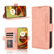 Flip case for Motorola Moto G85, Card Slot, pink