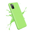Case for Samsung Galaxy A02s, Silicone Lite, light green
