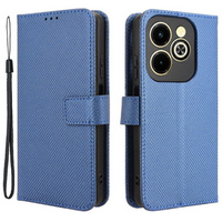 Flip case for Infinix Hot 40i, Wallet Smart Magnet, blue