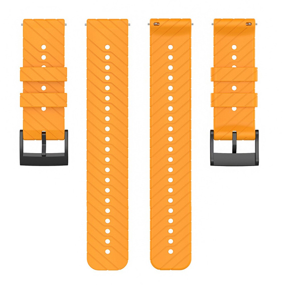 Silicone Universal Strap 22mm, orange
